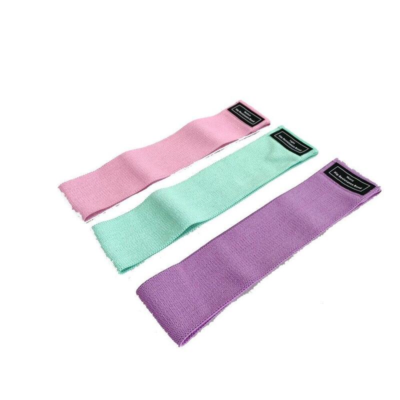 Set 3 benzi elastice, material Polyester&Latex TECHFIT, Saculet transport