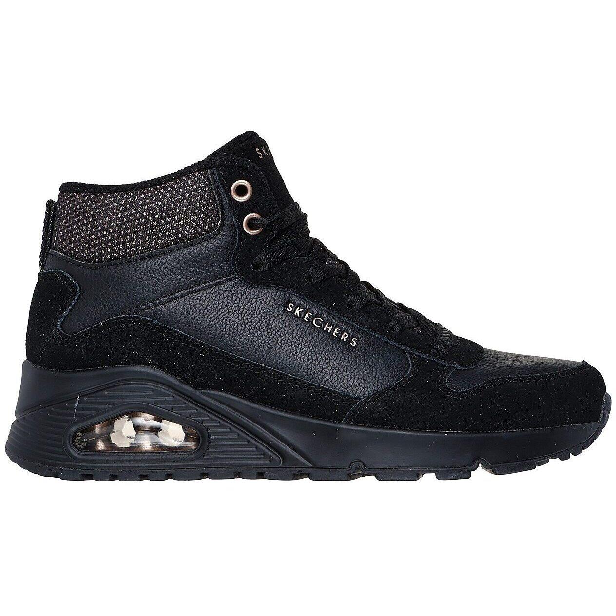 Laarzen Skechers Uno - Stacre Shine, Zwart, Uniseks 2/2