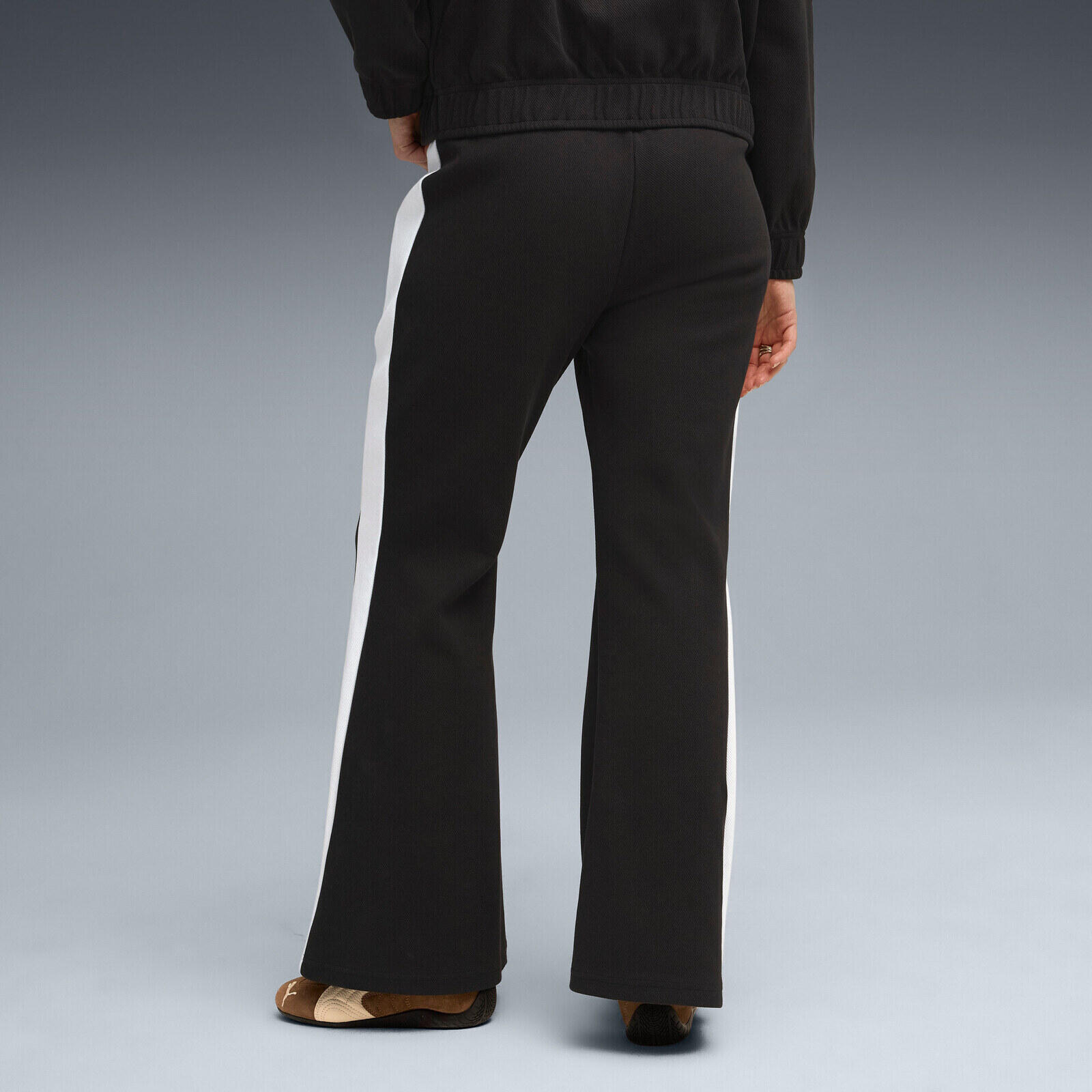 Pantalon Puma T7 Flared Pants, Noir, Femmes 2/5