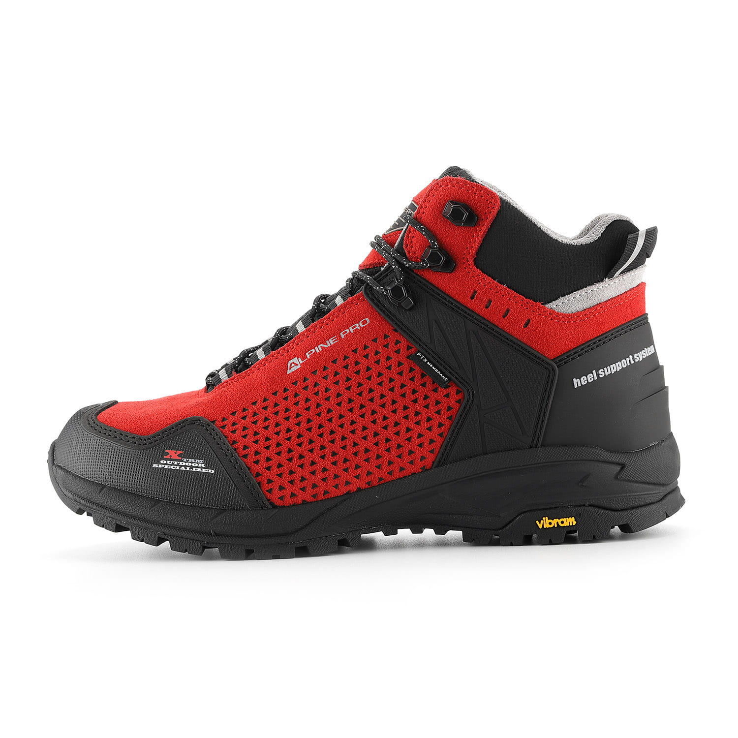 Buty trekkingowe skórzane unisex  Alpine Pro Angoon Vibram 2/6