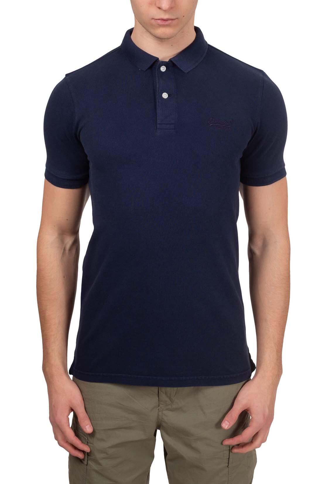 Polo uomo slim con ricamo logo 2/5