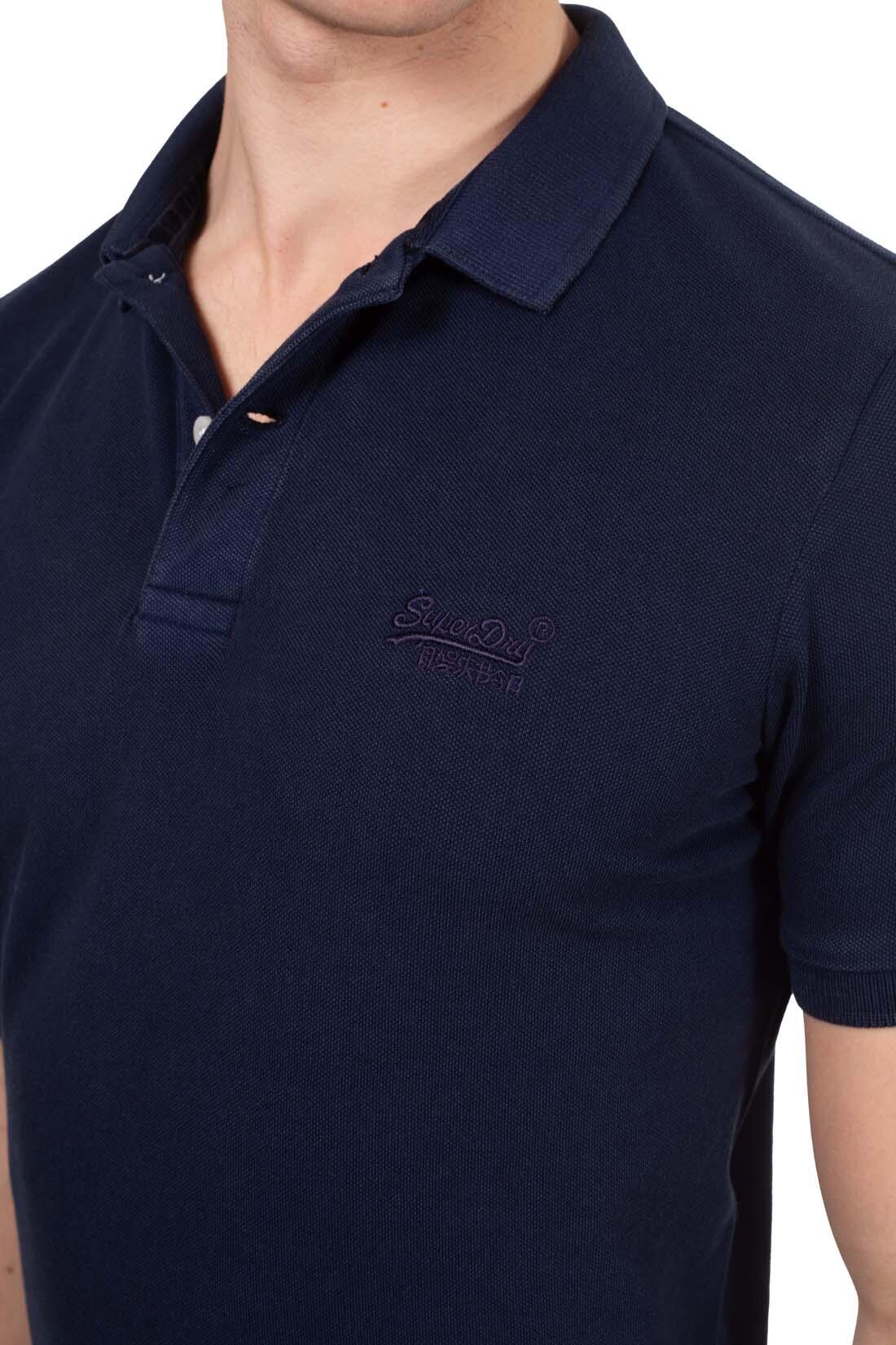Polo uomo slim con ricamo logo 4/5