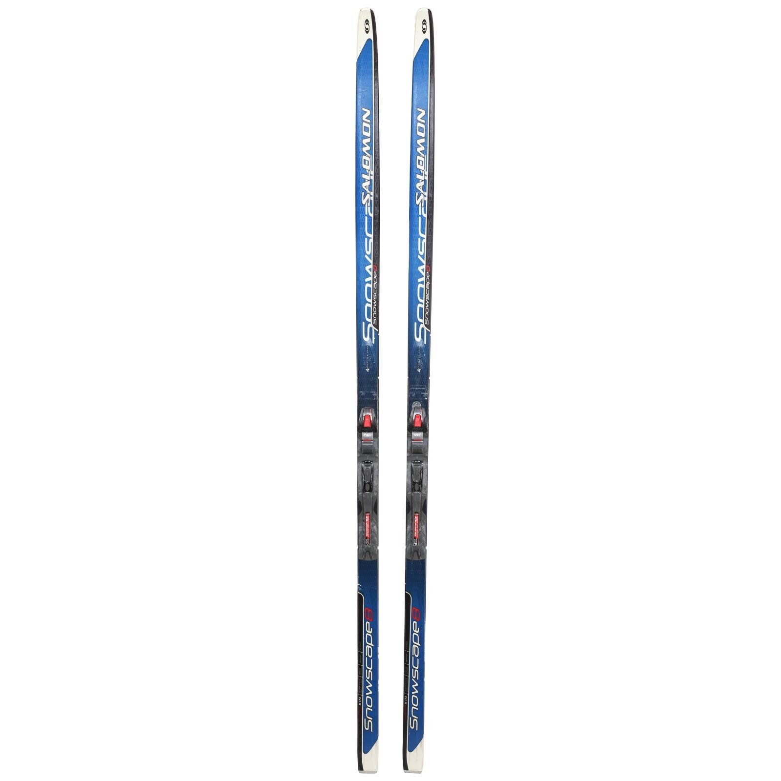 RECONDITIONNE - Ski De Fond Salomon Snowscape 8 + Fixation Sns Pilot 2/4