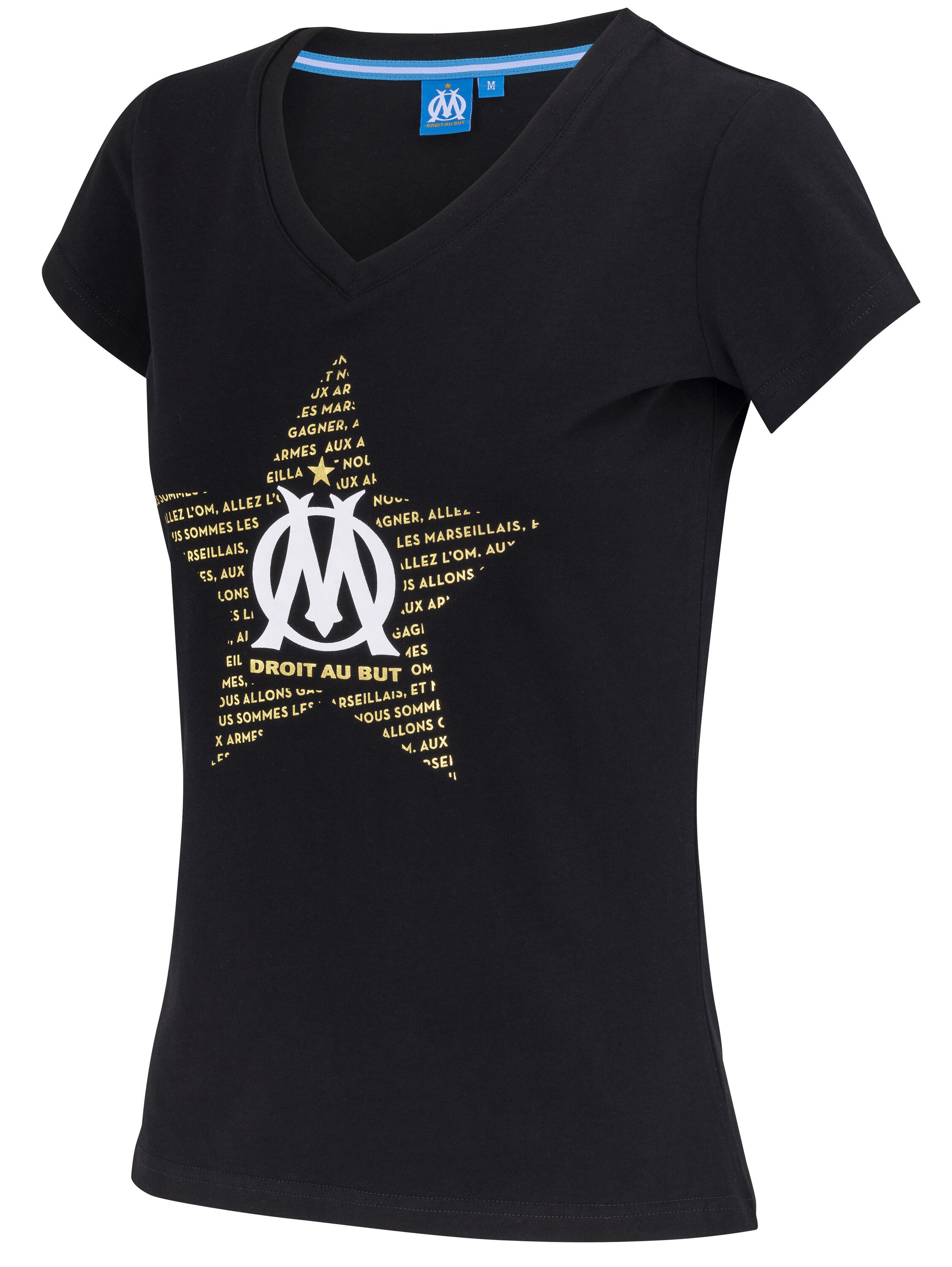 T-shirt femme OM - Collection officielle OLYMPIQUE DE MARSEILLE 1/2