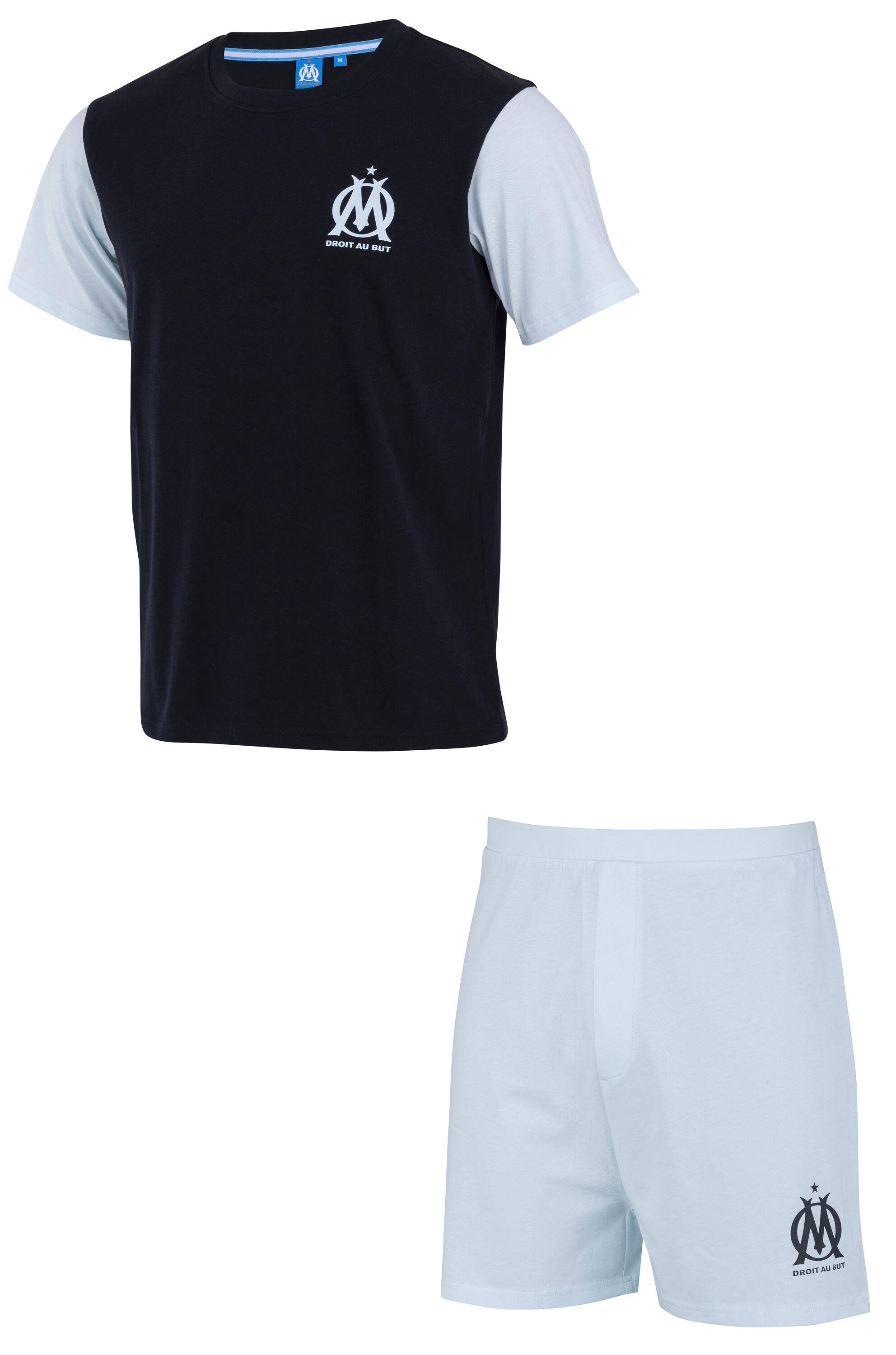 Pyjashort OM - Collection officielle OLYMPIQUE DE MARSEILLE 1/2