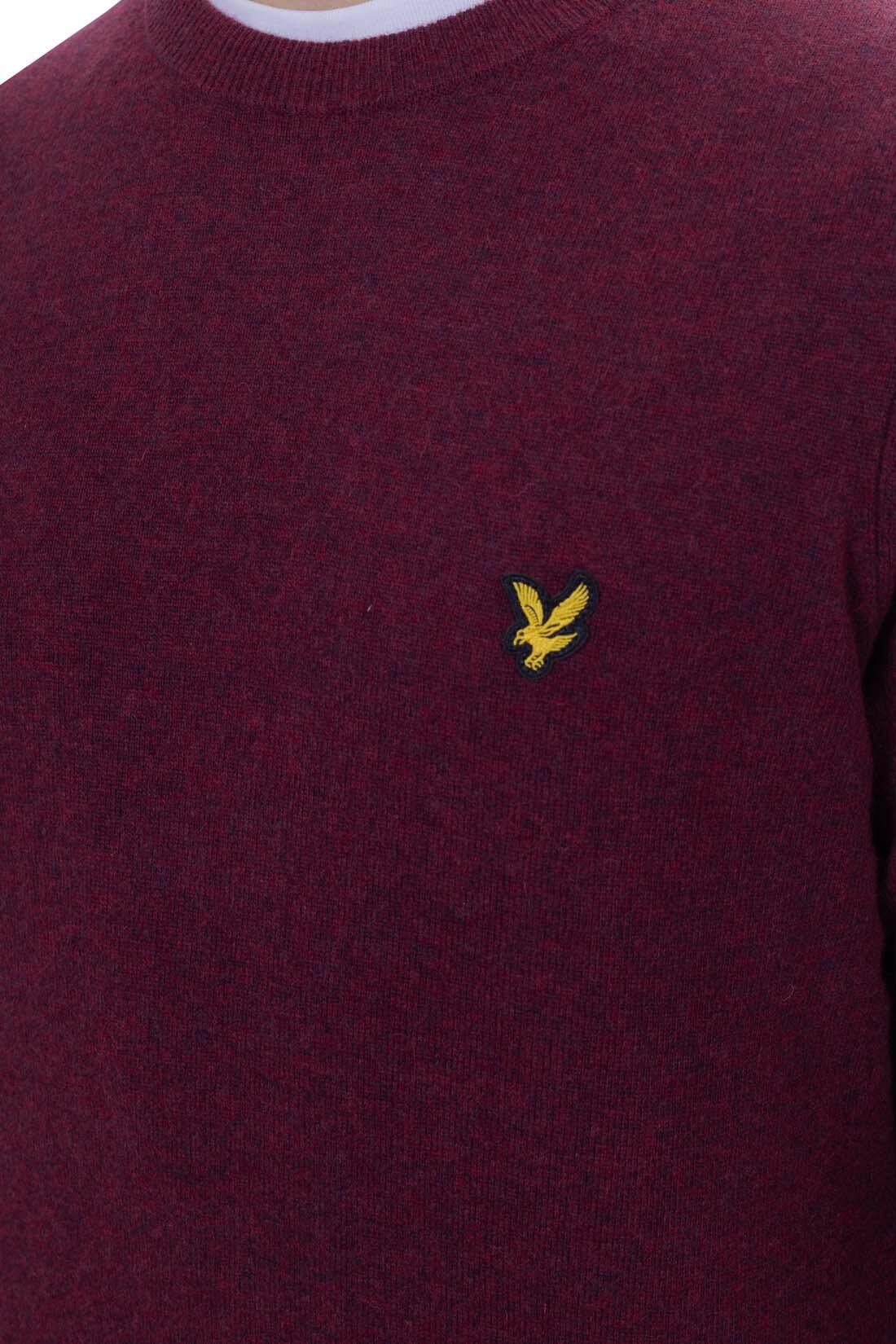 Pullover uomo in misto lana 4/5