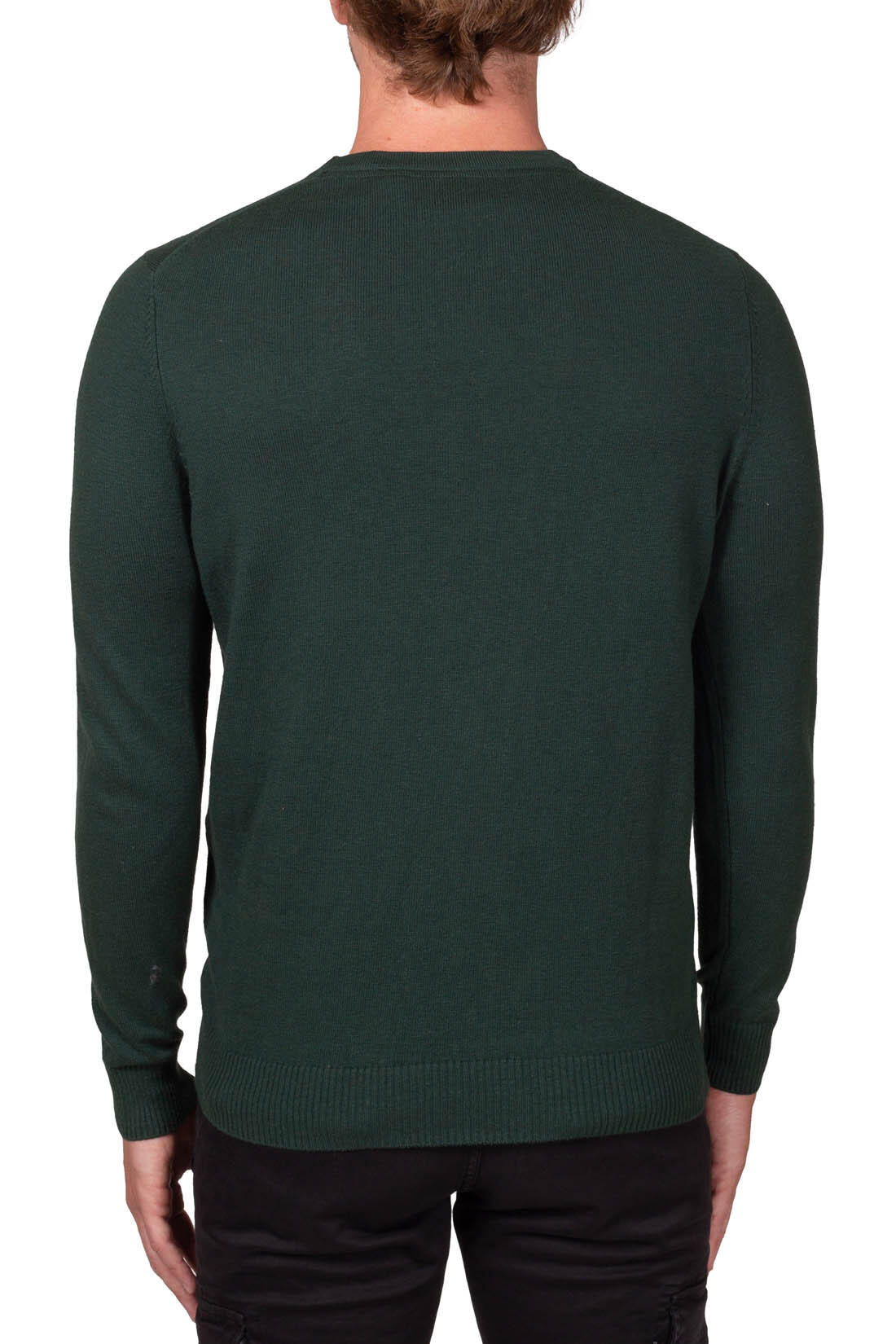 Maglia uomo essenziale in misto lana 3/5