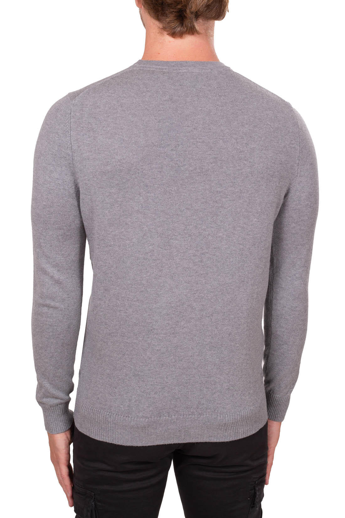Maglia uomo essenziale in misto lana 3/5