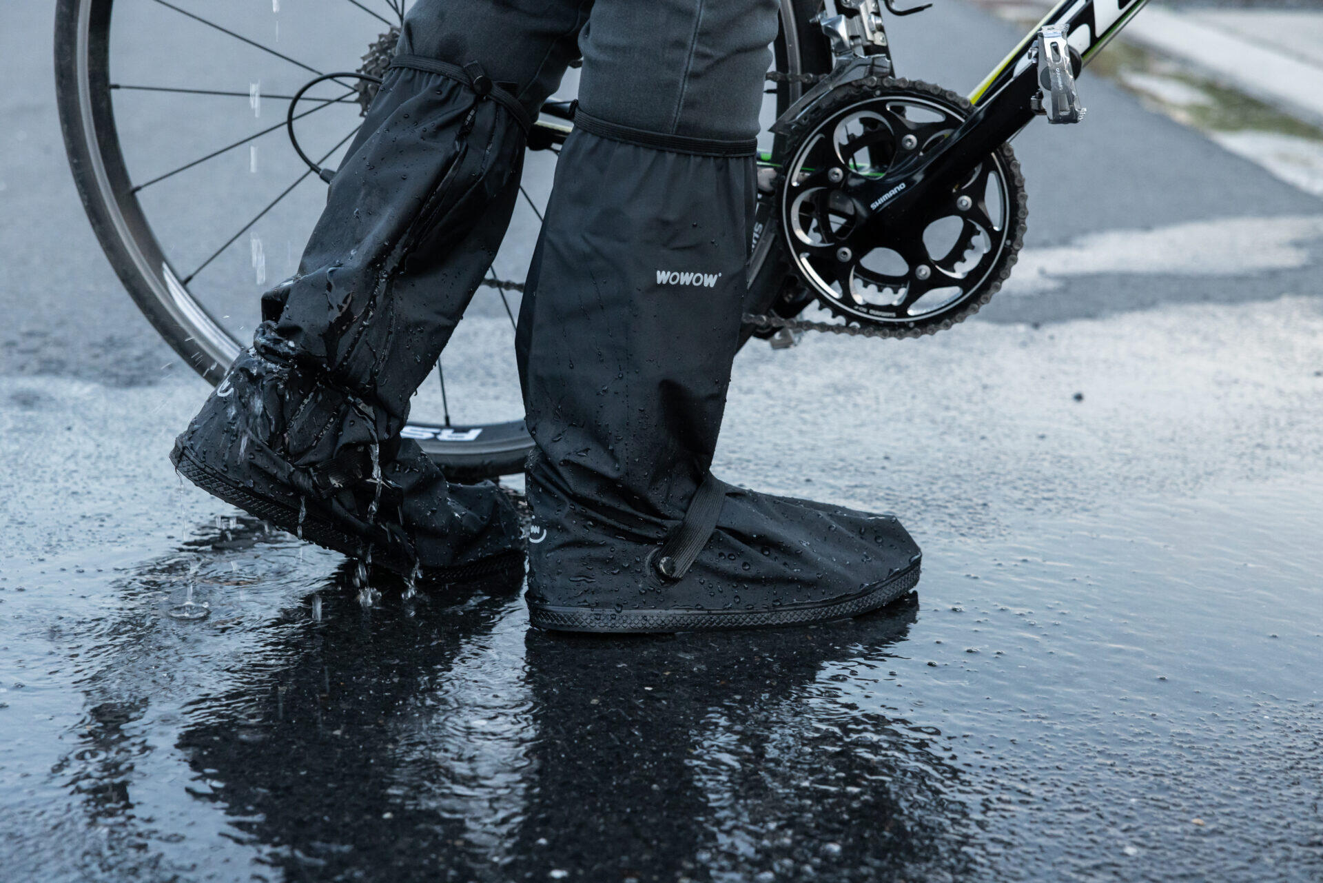 Sur-bottes Wowow Rainflow noires S (36-37) 2/3