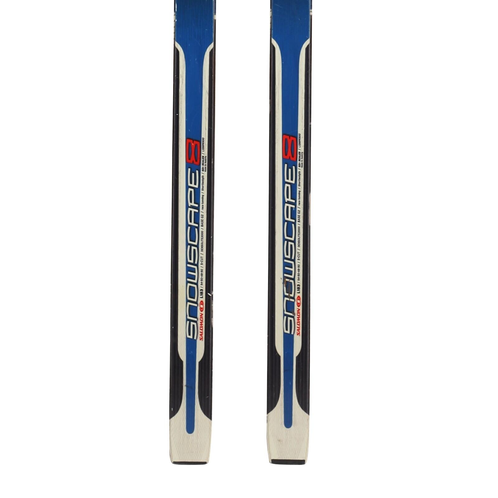 RECONDITIONNE - Ski De Fond Salomon Snowscape 8 + Fixation Sns Pilot 4/4