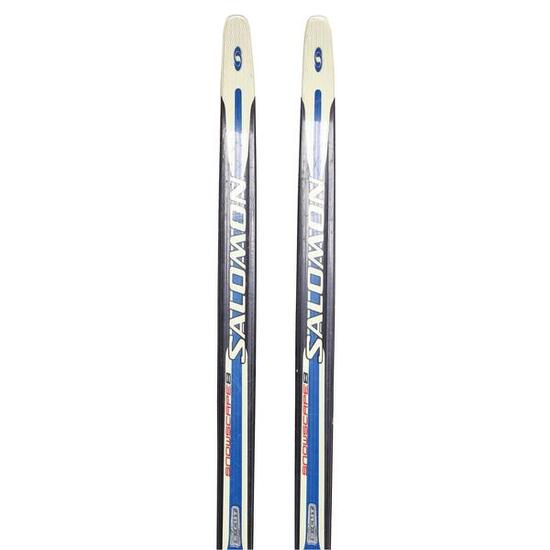 RECONDITIONNE - Ski De Fond Salomon Snowscape 8 + Fixation Sns Pilot