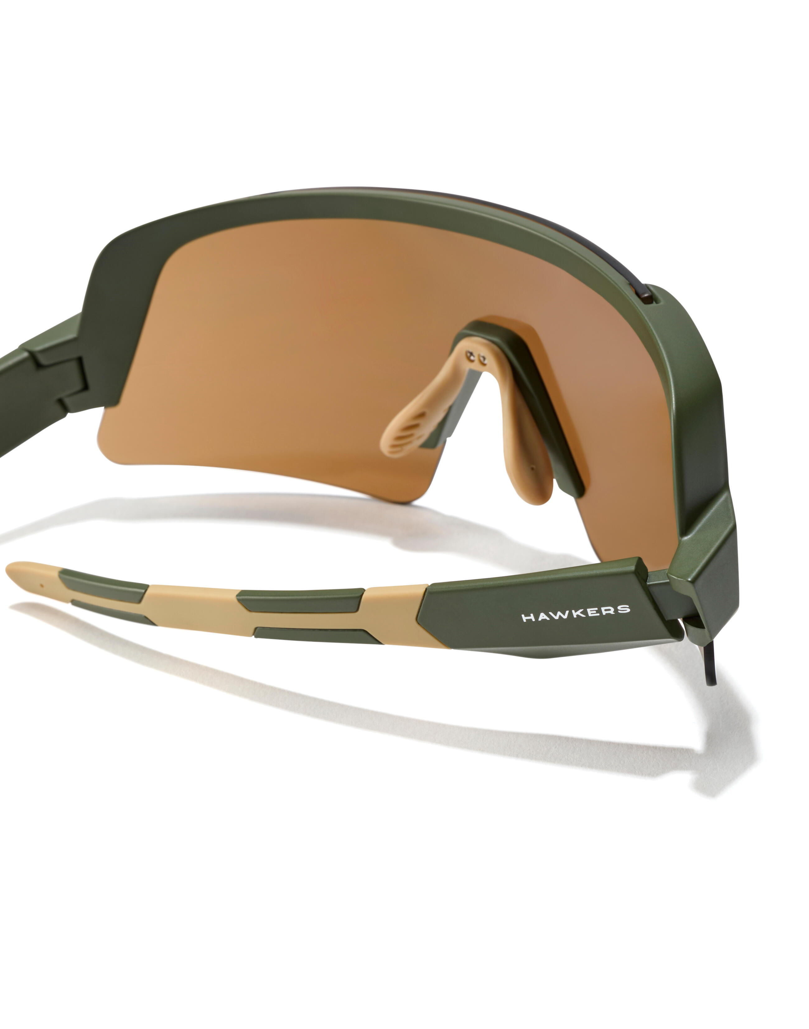 HAWKERS - Lunettes de soleil pour Homme et Femme - NEXUS - MILITARY GREEN GOLD 3/8