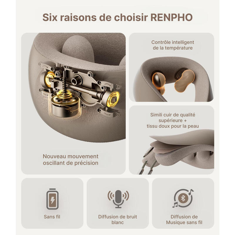 Mască pentru somn cu aromaterapie RENPHO Eyesnooze GS003