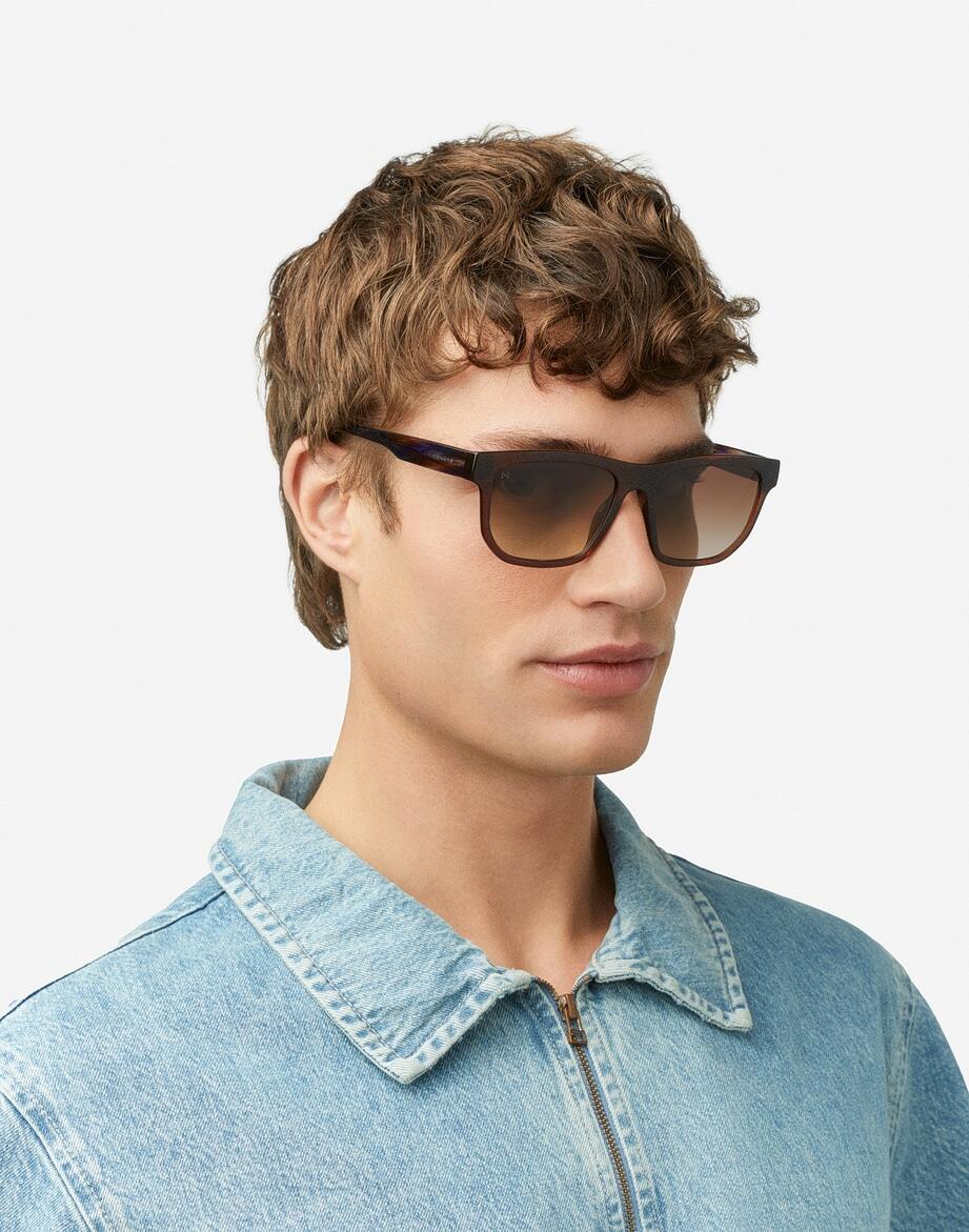 HAWKERS - Lunettes de soleil pour Homme et Femme - MARS - CAMEL SMOKY BROWN ECO 6/8