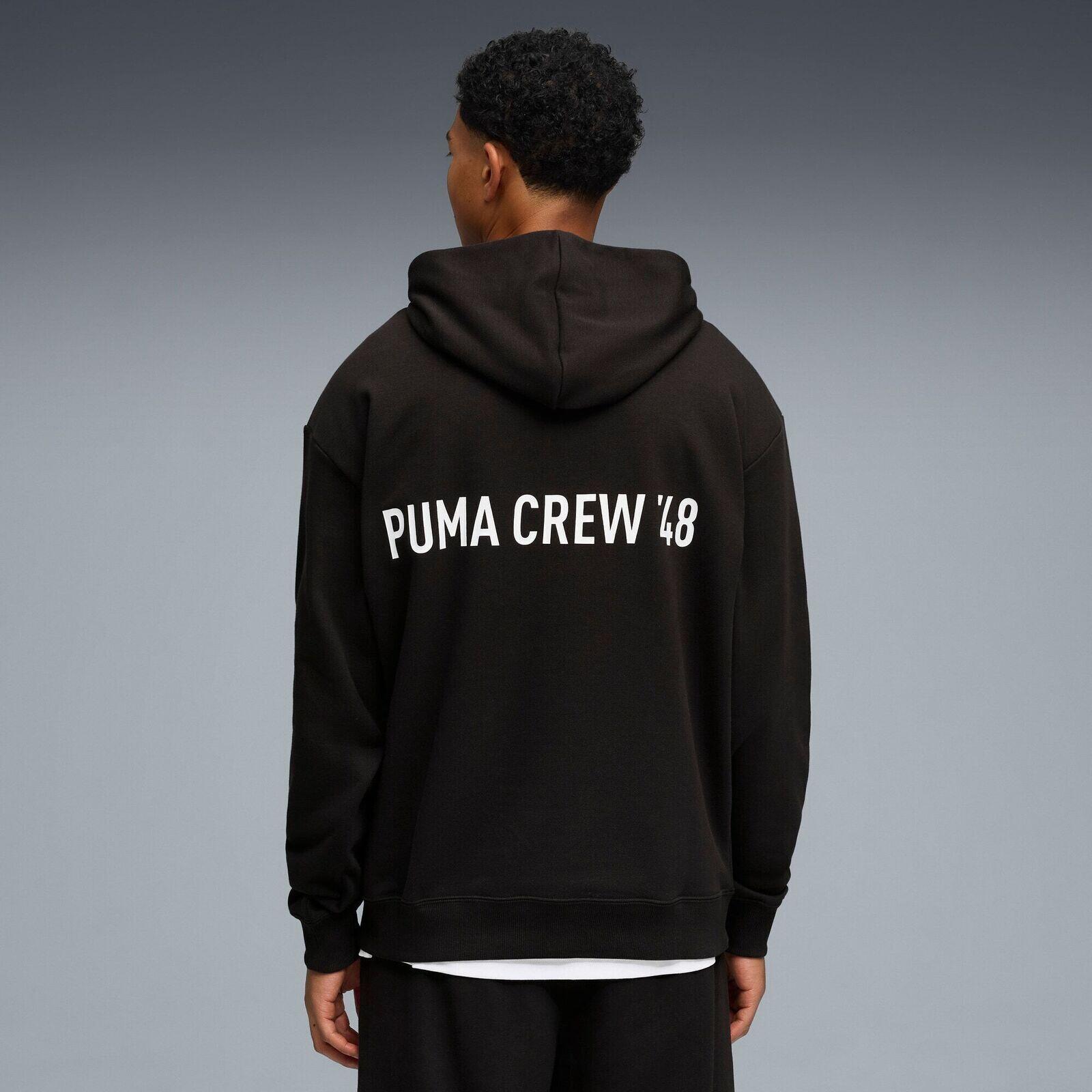 Cappuccio Puma M Graphic French Terry Hoodie, Nero, Uomini 2/5
