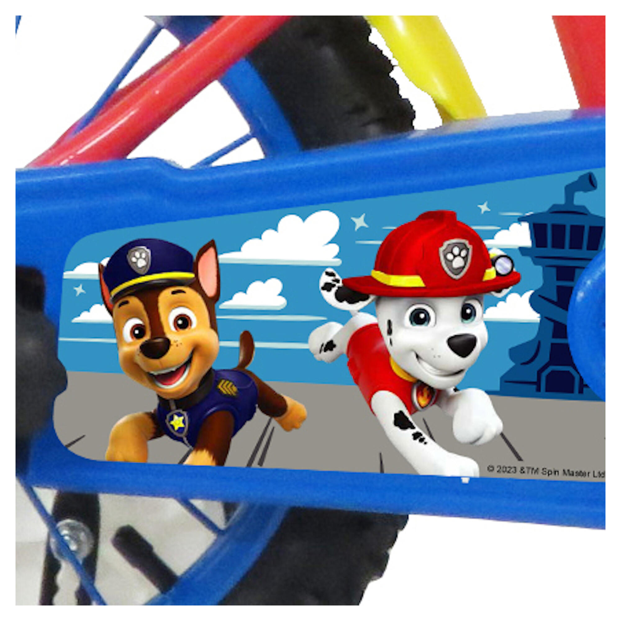 Bicicletta per bambini Paw Patrol da 14" per bambini dai 3 ai 6 anni 3/7