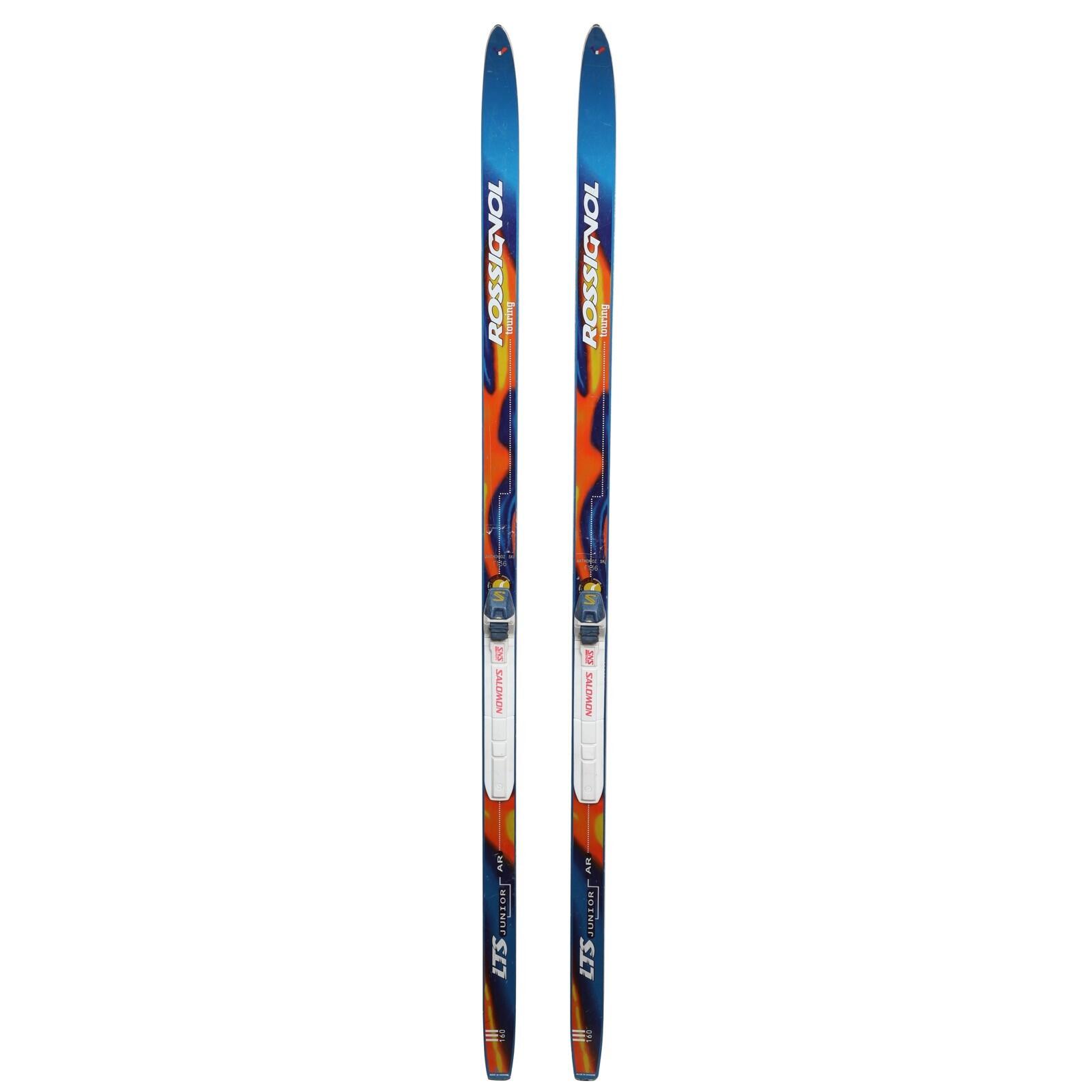 RECONDITIONNE - Ski De Fond Rossignol Lts Junior + Fixation Sns 2/4