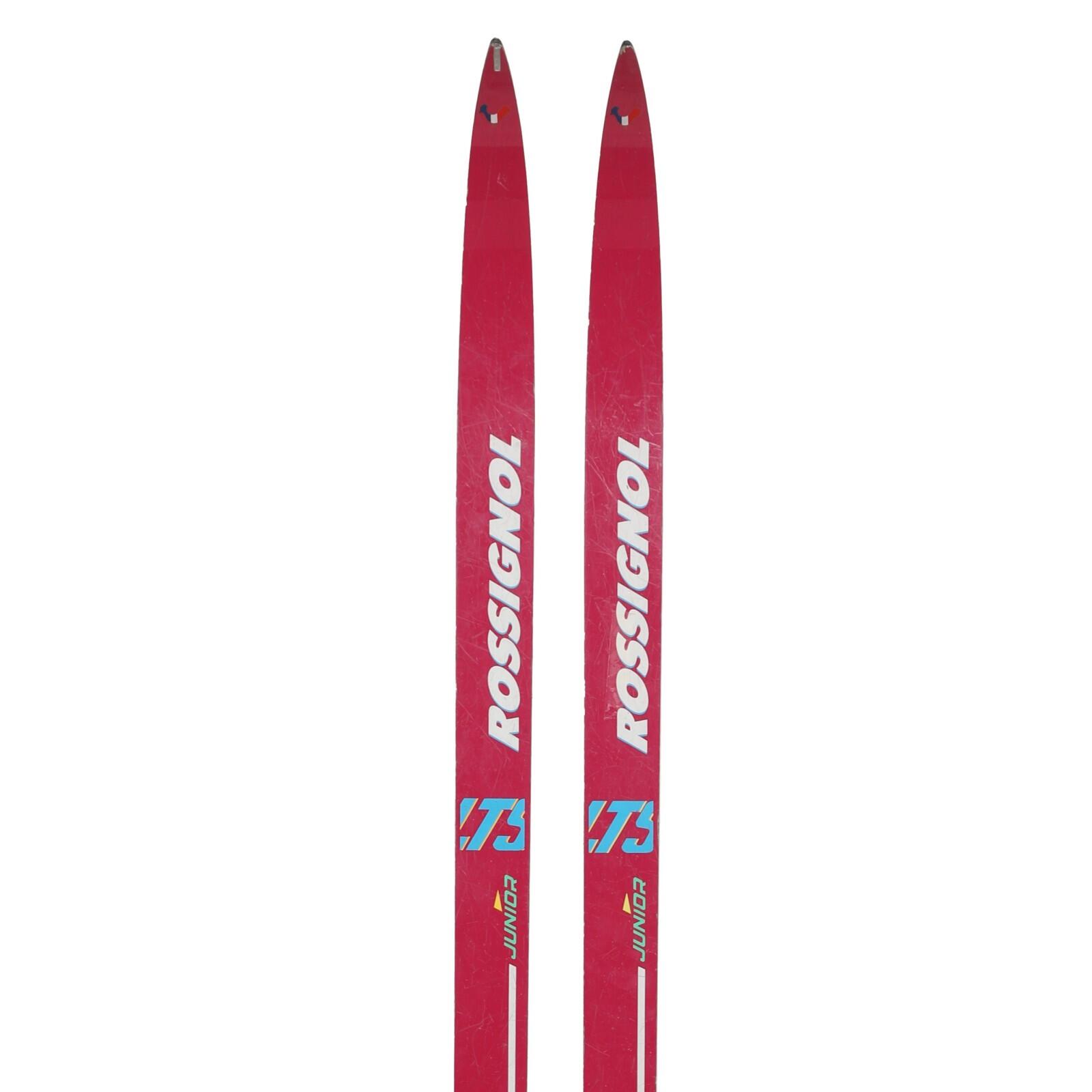 Rossignol - Reconditionne - Ski De Fond Rossignol Lts Junior + Fixation Sns - Skis - Multicolore|violet - 150cm - Decathlon