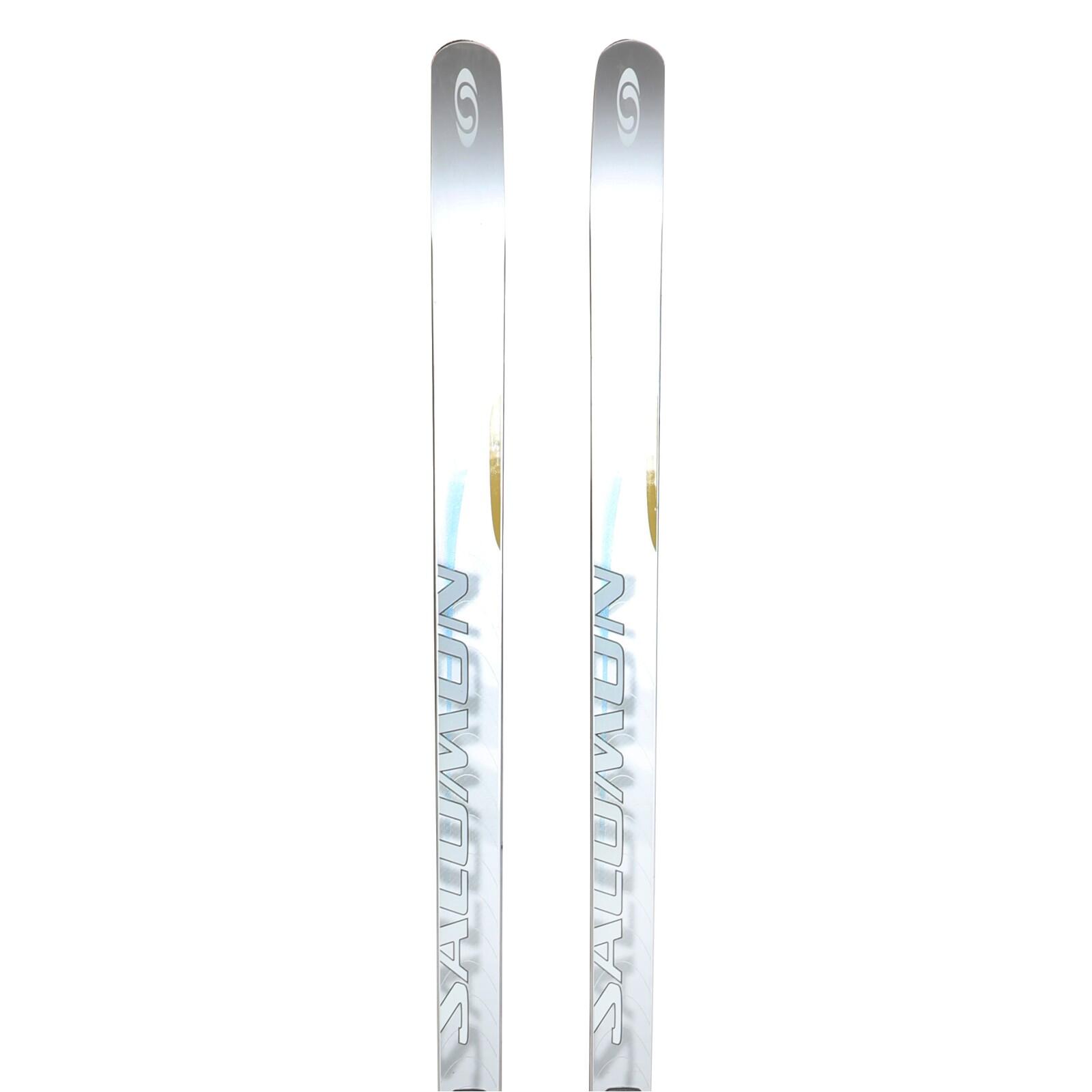 SALOMON RECONDITIONNE - Ski De Fond Salomon Snowscape 8 + Fixation Sns Profil