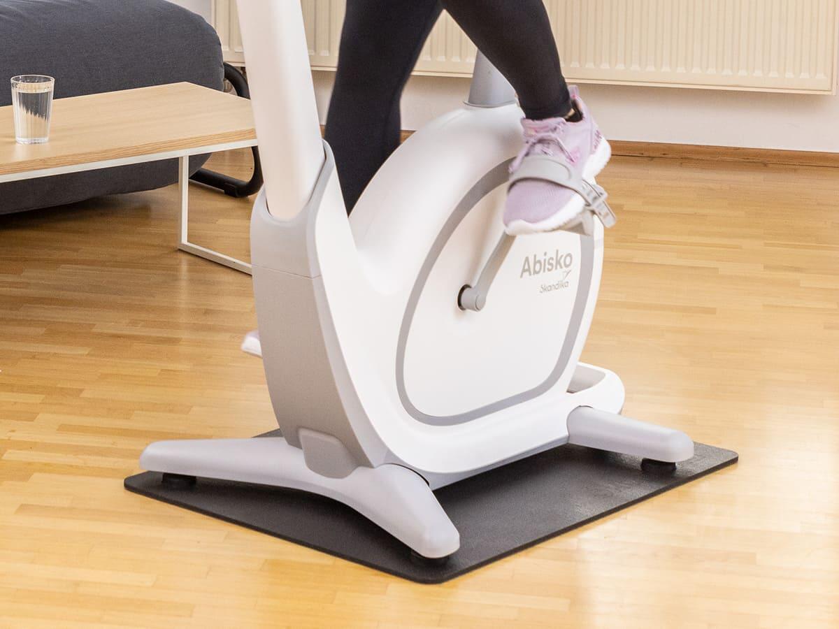 Tapis de protection sol pour appareils fitness - 60 x 120 cm - Noir 7/8