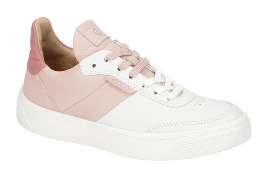 ecco Street Tray Schuhe Sneaker weiß rosa 291183