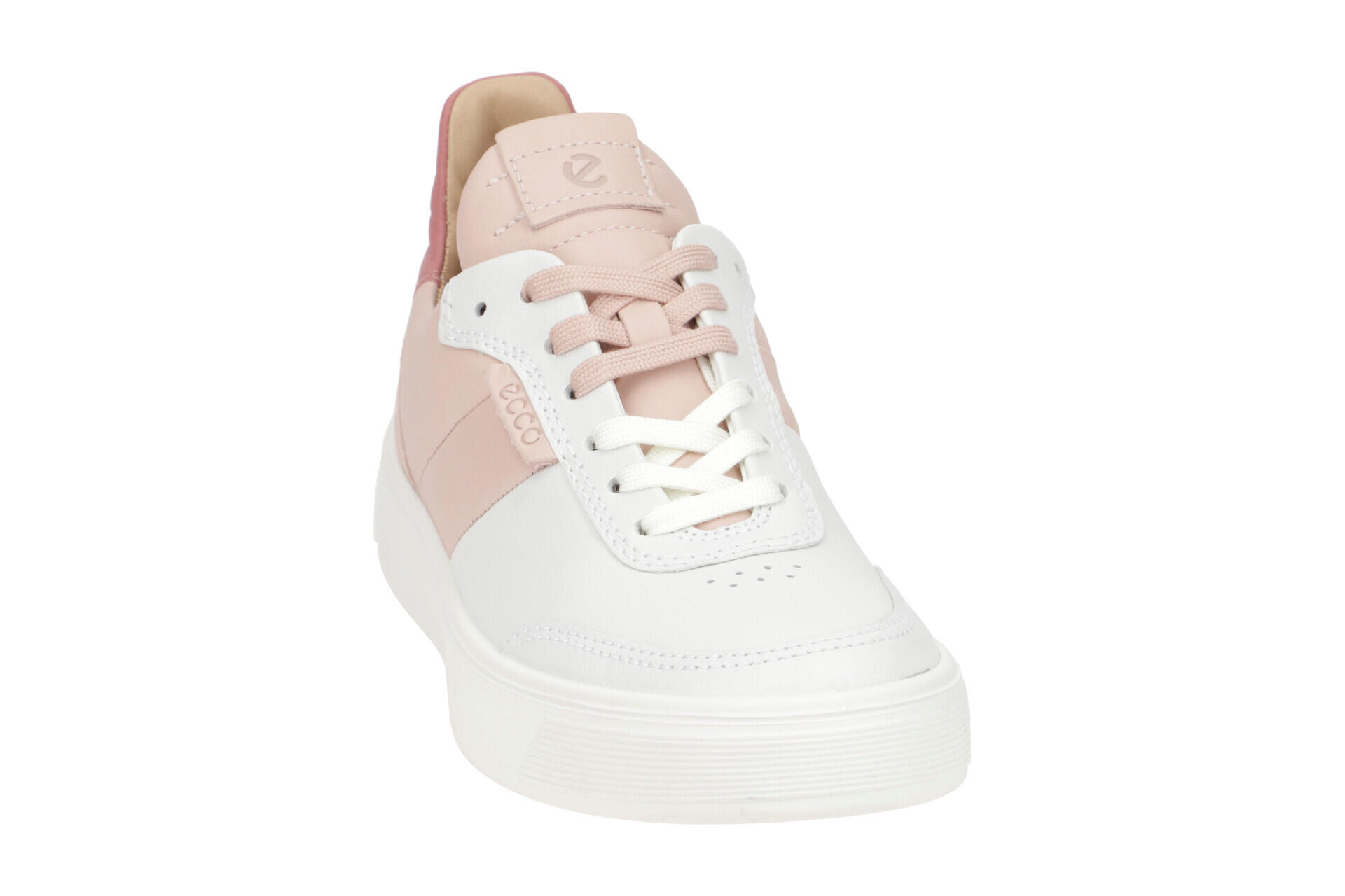 ecco Street Tray Schuhe Sneaker weiß rosa 291183 2/7
