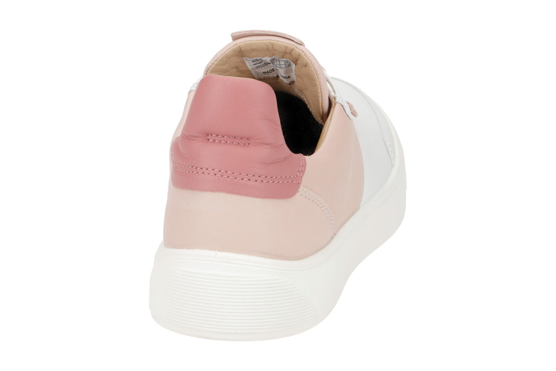 ecco Street Tray Schuhe Sneaker weiß rosa 291183 6/7