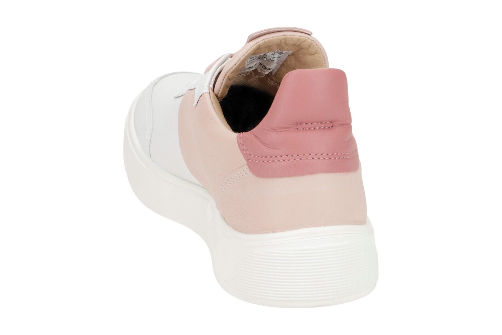 ecco Street Tray Schuhe Sneaker weiß rosa 291183 5/7