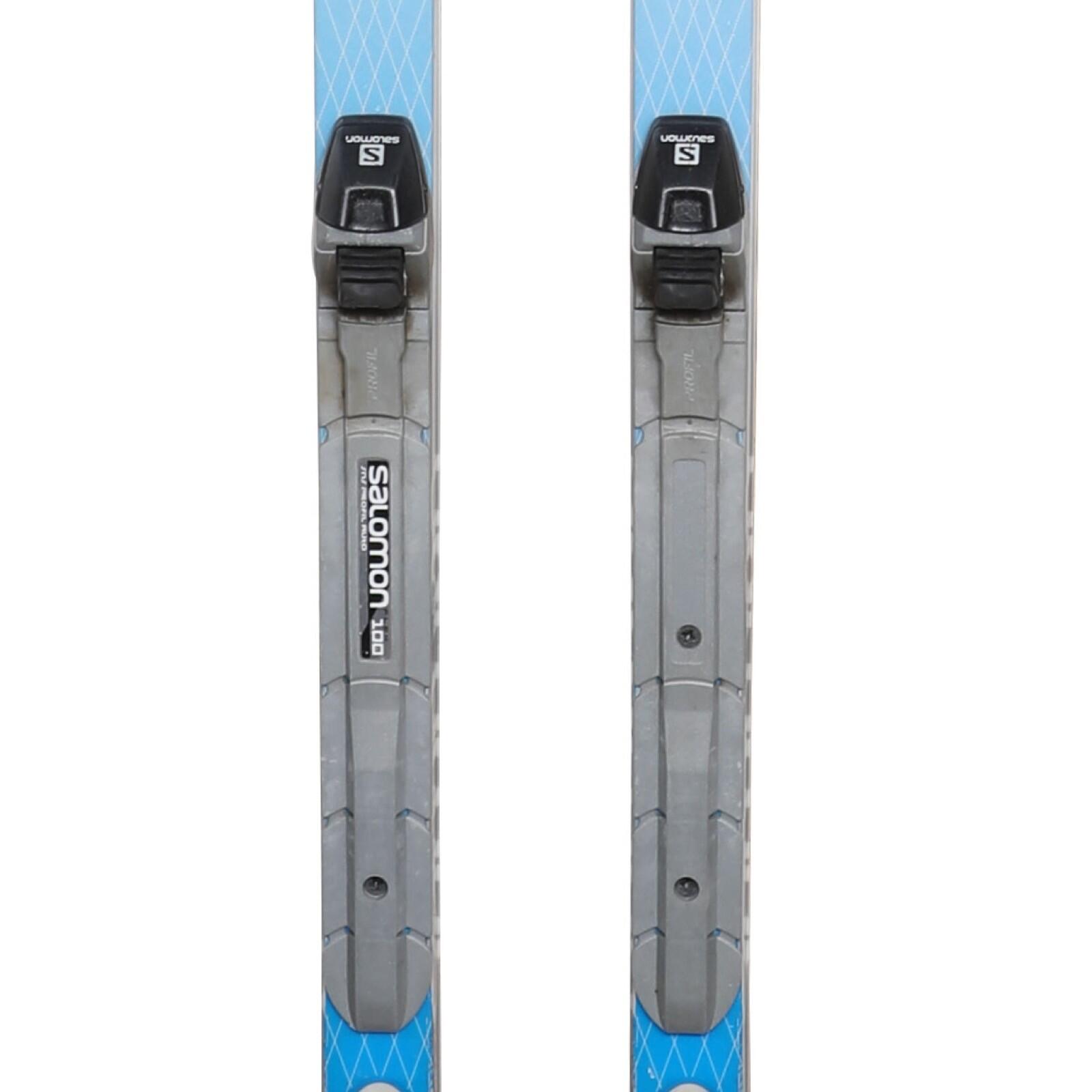 RECONDITIONNE - Ski De Fond Salomon Snowscape 9 Siam + Fixation Sns 3/4