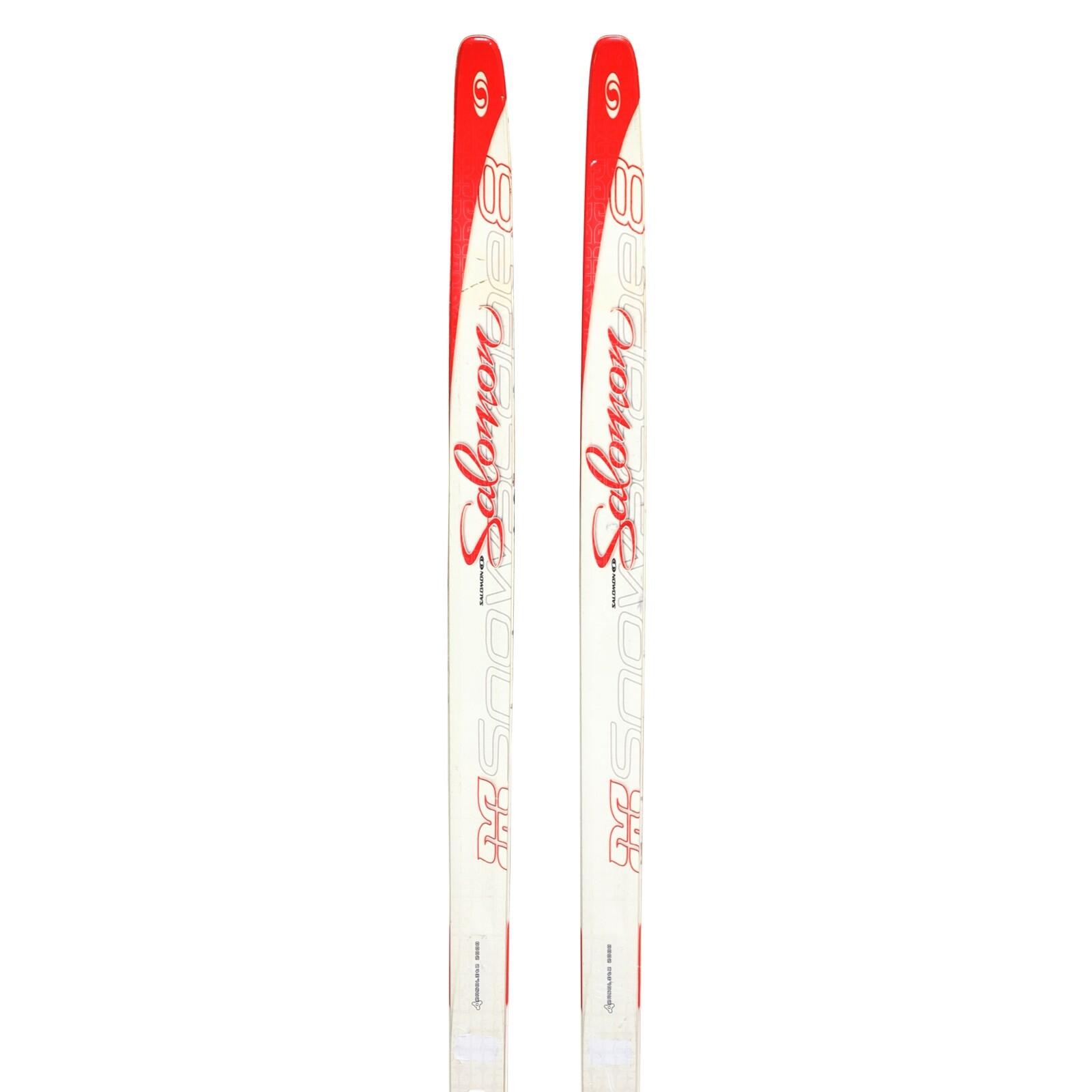 SALOMON RECONDITIONNE - Ski De Fond Salomon Snowscape 8 Siam + Fixation Sns