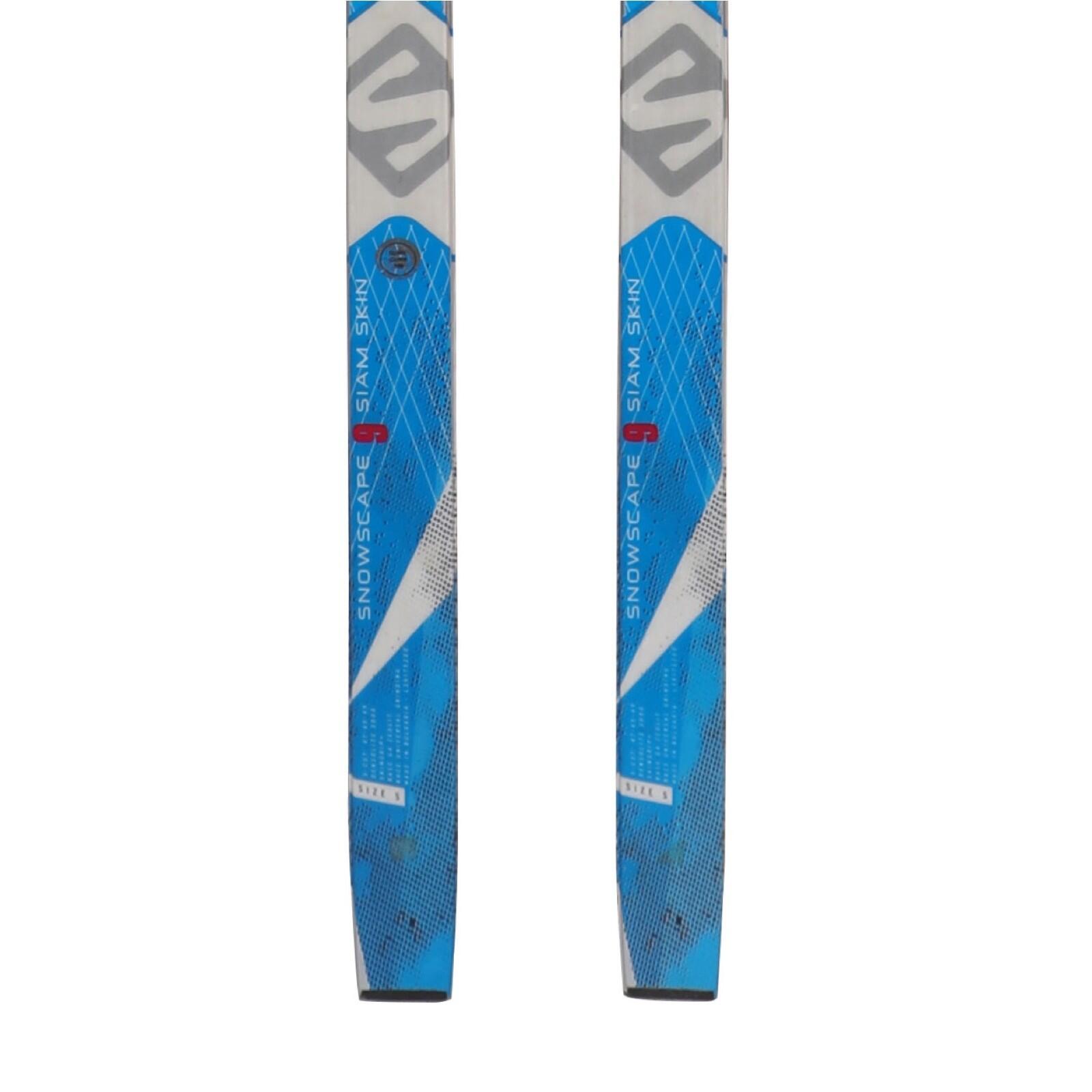 RECONDITIONNE - Ski De Fond Salomon Snowscape 9 Siam + Fixation Sns 4/4