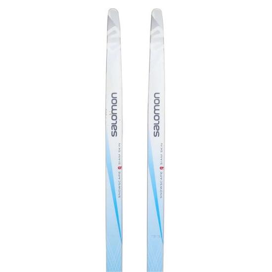 RECONDITIONNE - Ski De Fond Salomon Snowscape 9 Siam + Fixation Sns