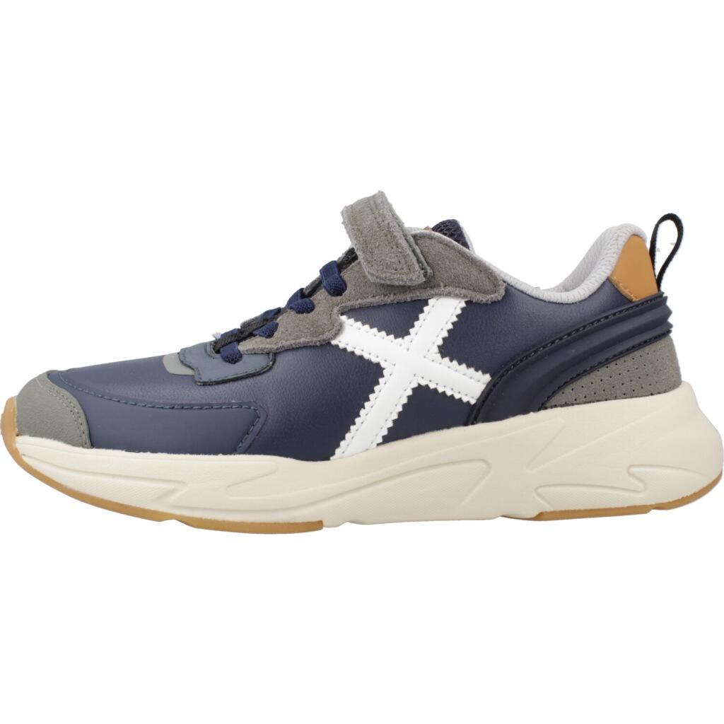 Baskets Munich Modèle Mini Track Vco 117 Couleur Bleu 2/5