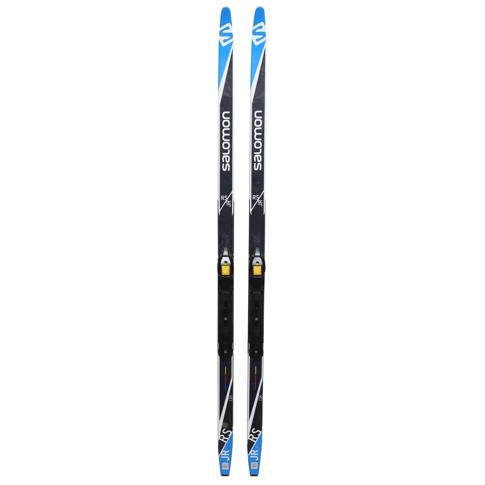 RECONDITIONNE - Ski De Fond Skating Junior Salomon Rs + Fixation Sns 2/4