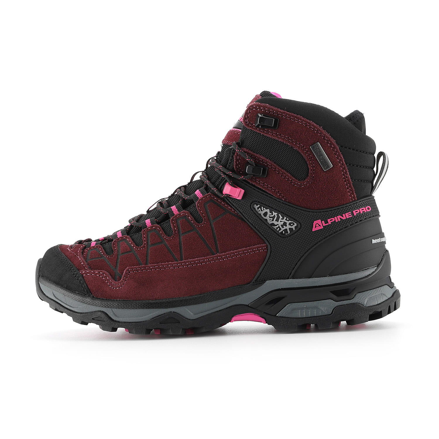 Buty turystyczne skórzane damskie Alpine Pro Vete 2/6