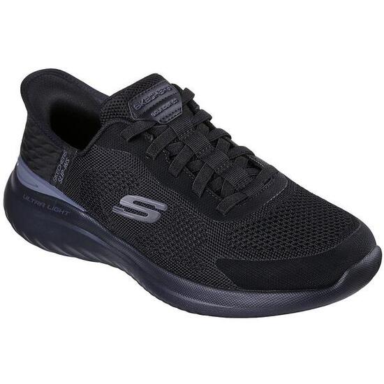 Turnschuhe Skechers Bounder 2.0-silco, Schwarz, Herren