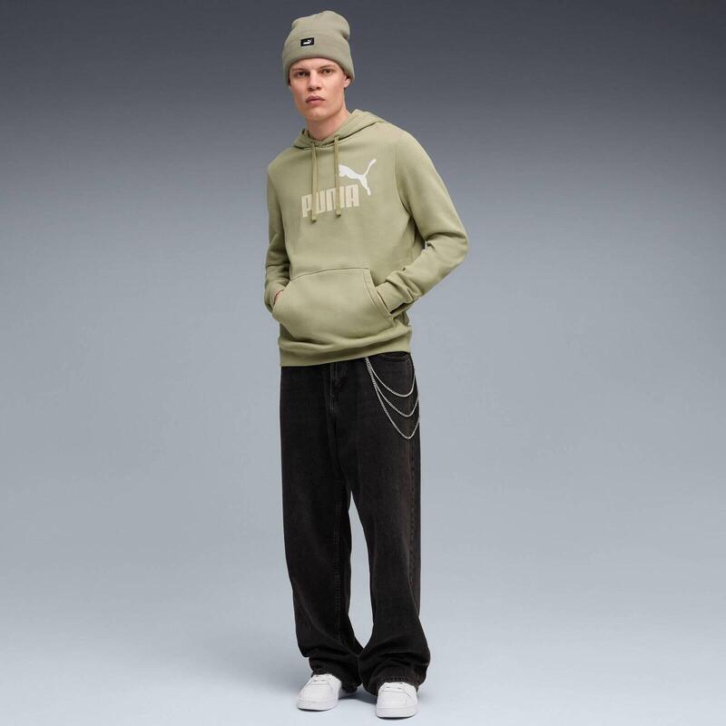 Hanorac barbati Puma Ess 2 Color No. 1 Logo Hoodie Fl Lux Arm, Bej