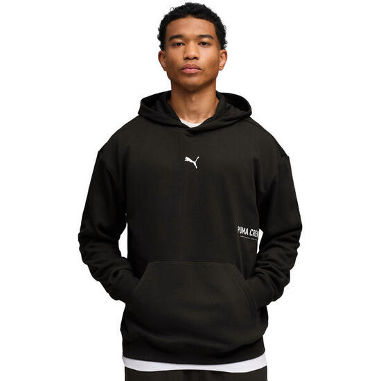 Bluza z kapturem męskie Puma M Graphic French Terry Hoodie