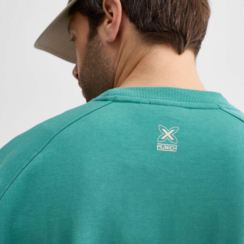 Munich Sweatshirt University Lifestyle 2507449 Verde 4/4
