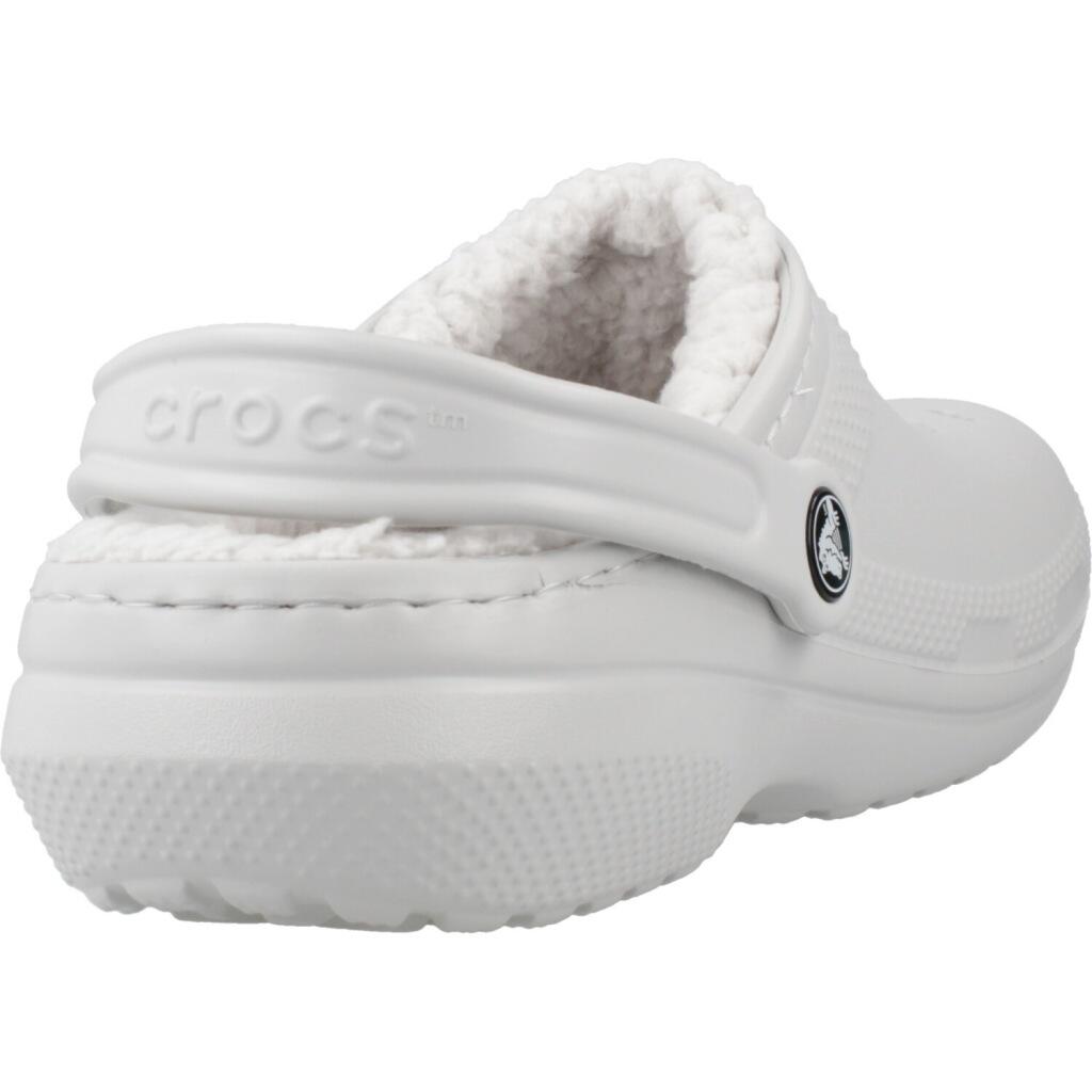 Scarpe Da Ginnastica Crocs Modello Classic Lined Clog Colore Grigio 3/5
