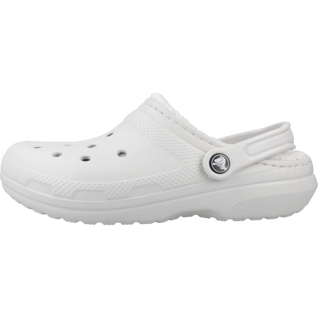 Scarpe Da Ginnastica Crocs Modello Classic Lined Clog Colore Grigio 2/5