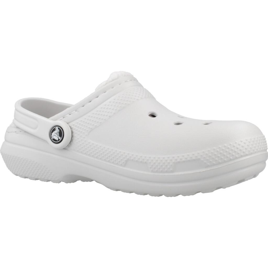 Scarpe Da Ginnastica Crocs Modello Classic Lined Clog Colore Grigio 5/5