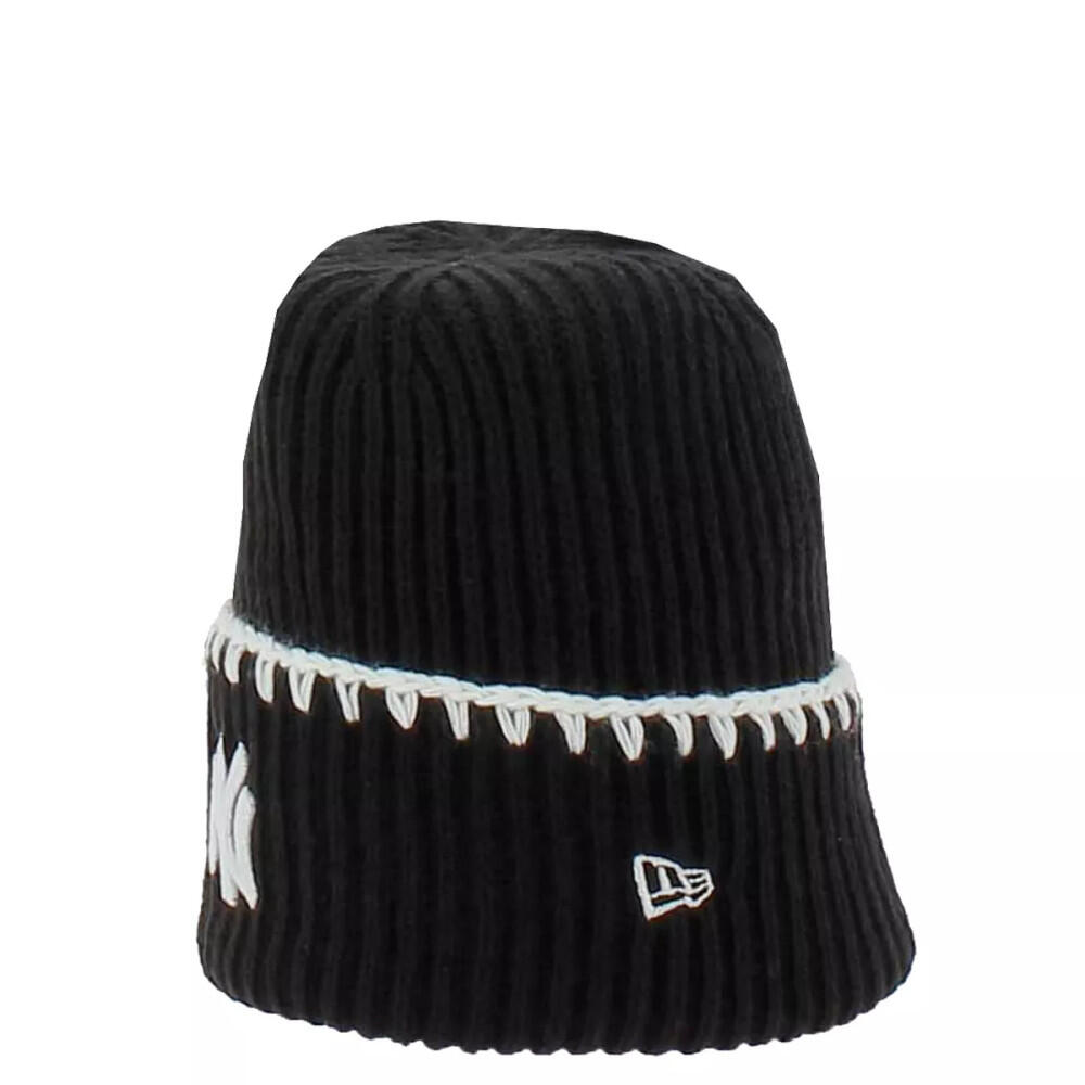 Fred Perry - Canotta oversize in maglia nera testurizzata