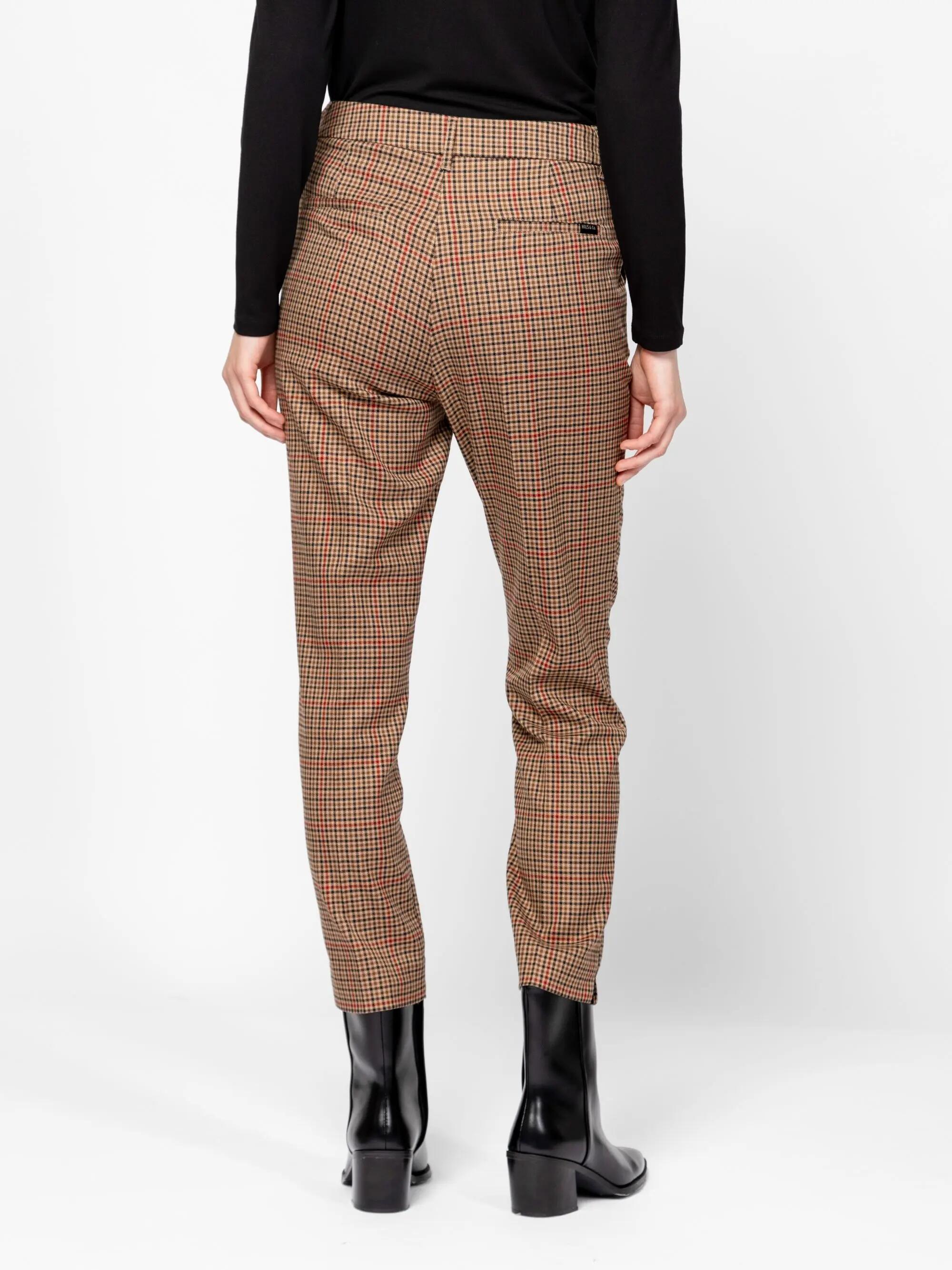 Pantaloni lungi din in pentru femei FLORIN 2/5