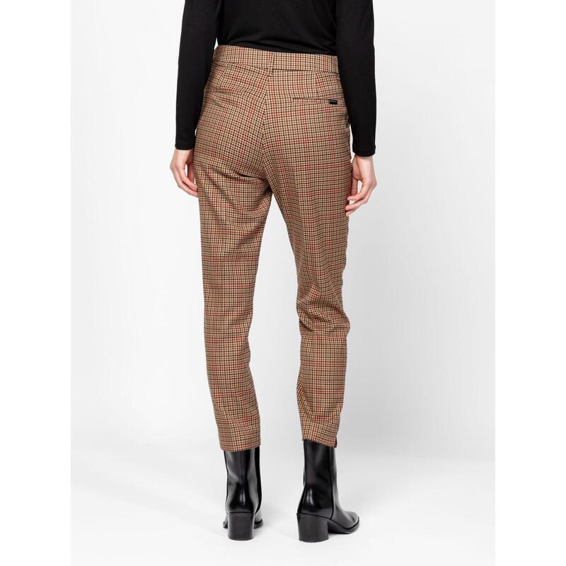 Pantaloni lungi din in pentru femei FLORIN