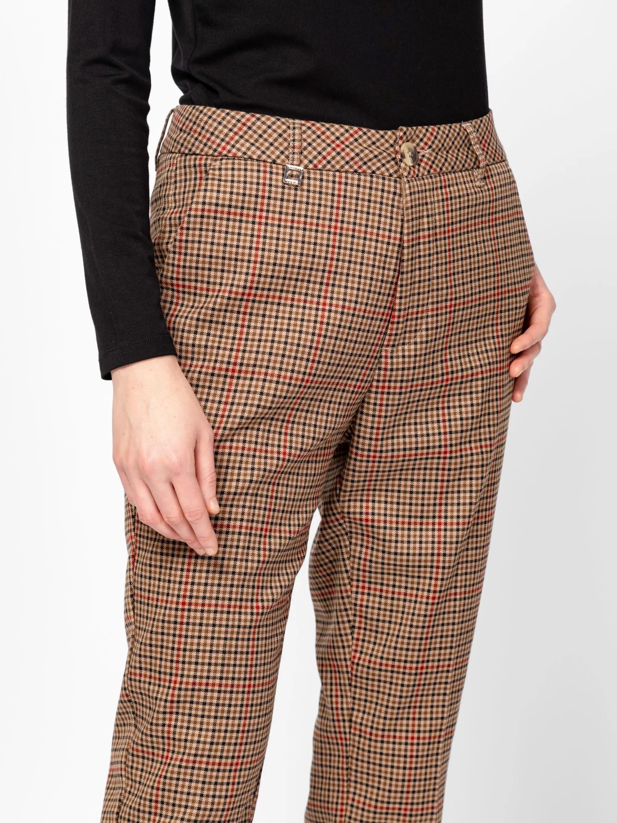 Pantaloni lungi din in pentru femei FLORIN 5/5