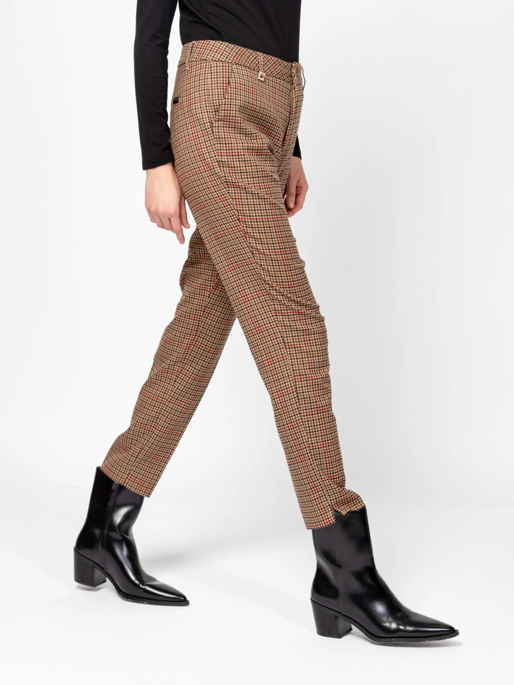 Pantaloni lungi din in pentru femei FLORIN 4/5