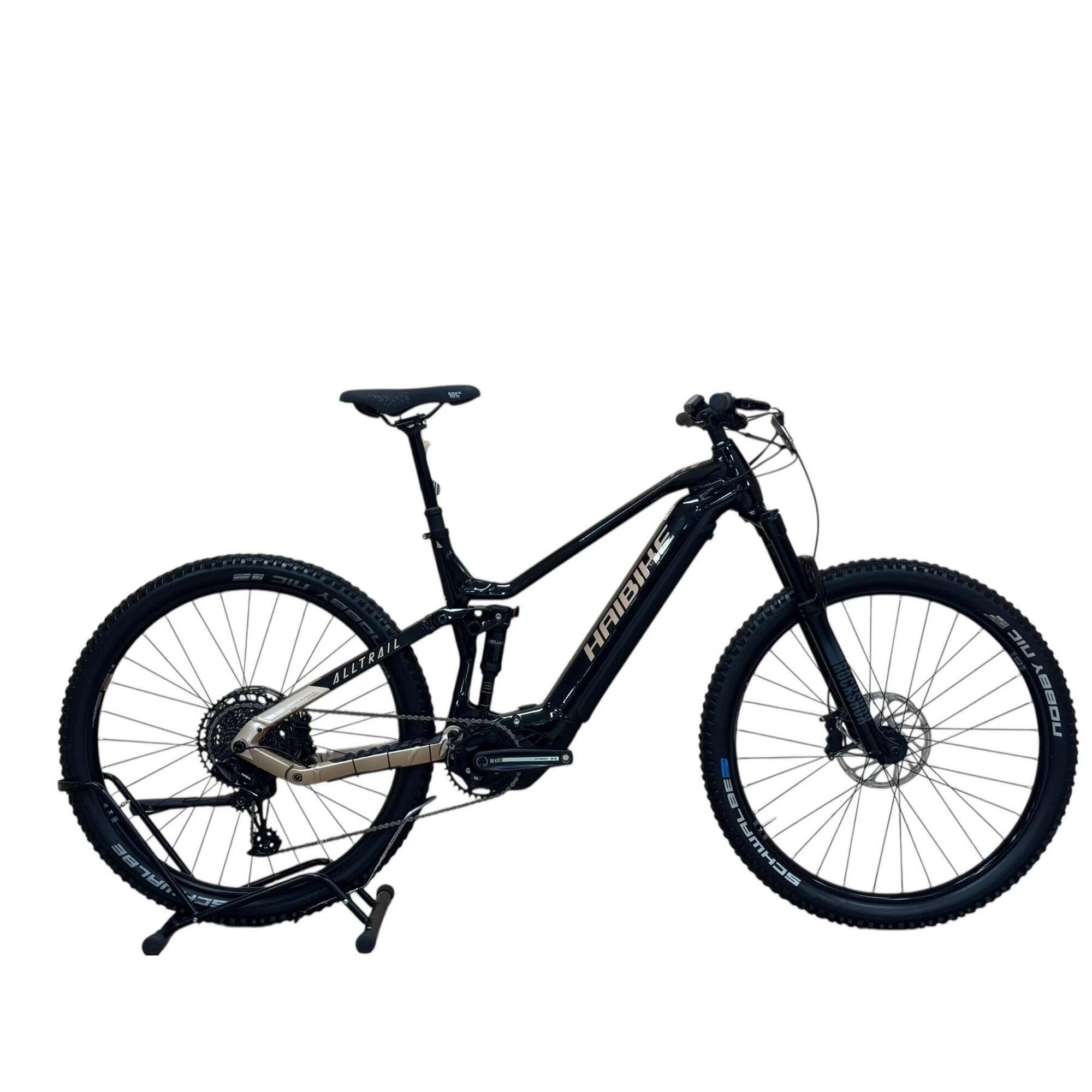 Haibike - Reconditionné - Vtt Électrique Haibike Alltrail 7 - Comme Neuf - Vélo Tout Terrain - Gris|noir - Grand - Decathlon