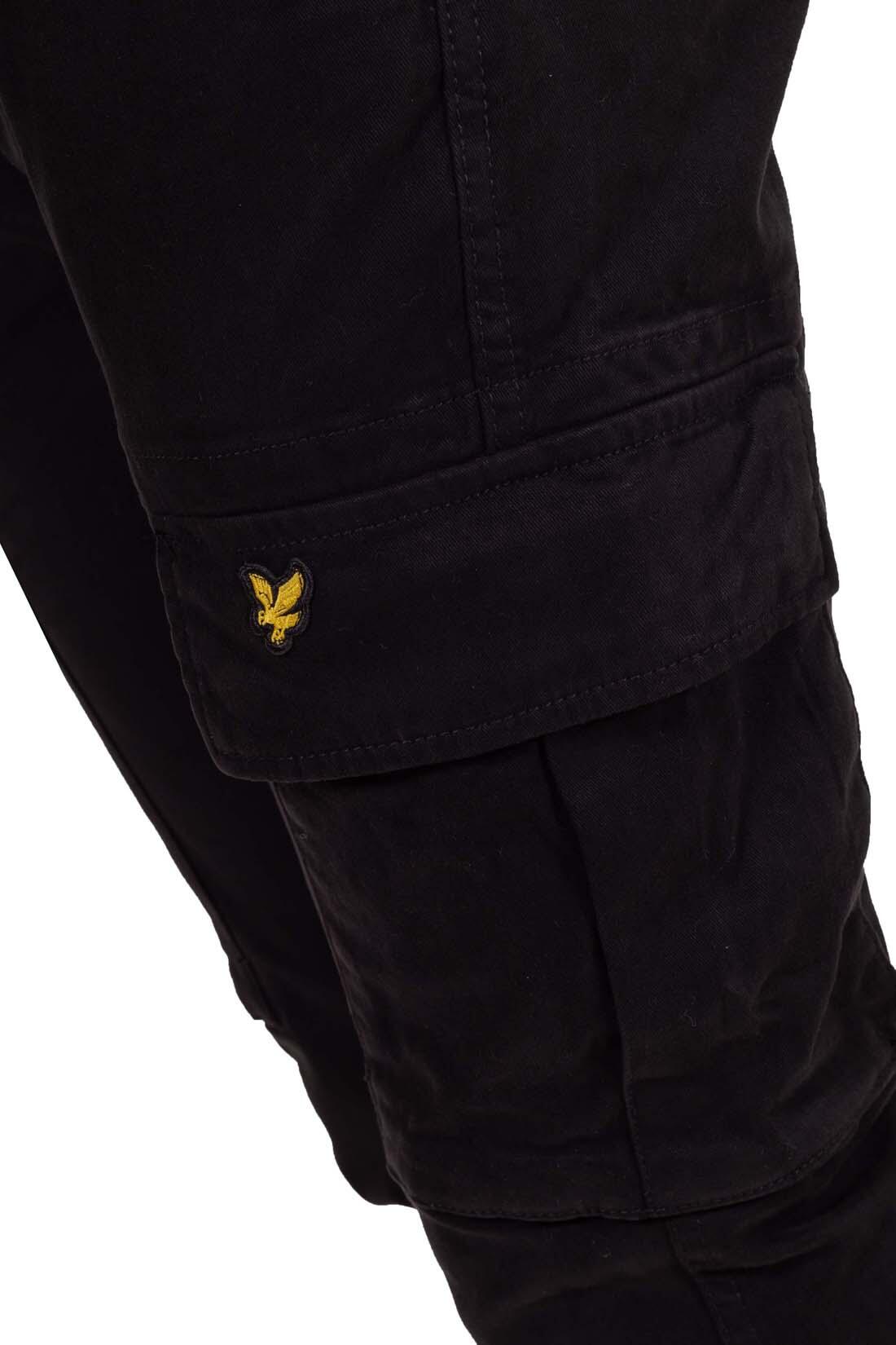 Pantaloni cargo uomo con logo 4/5