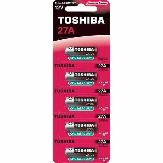 Piles Rechargeables TOSHIBA 27A 12 V